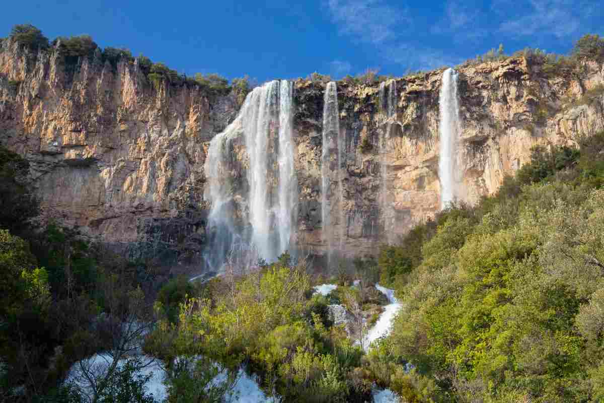 le cascate più belle d'Italia