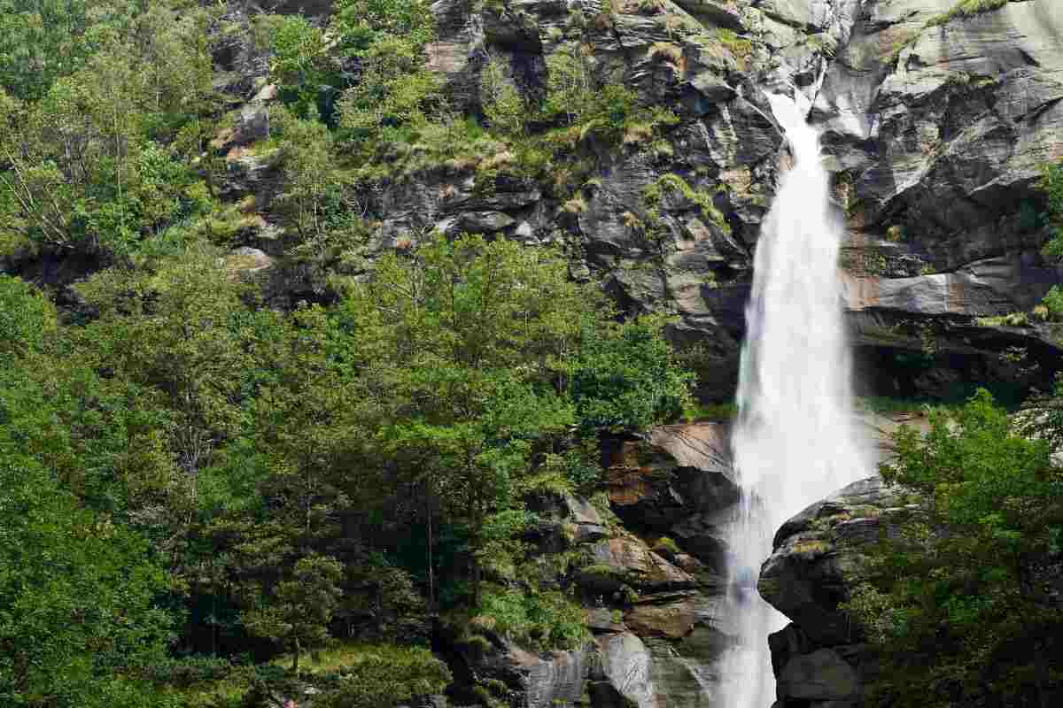 È una delle cascate più incantevoli d'Italia