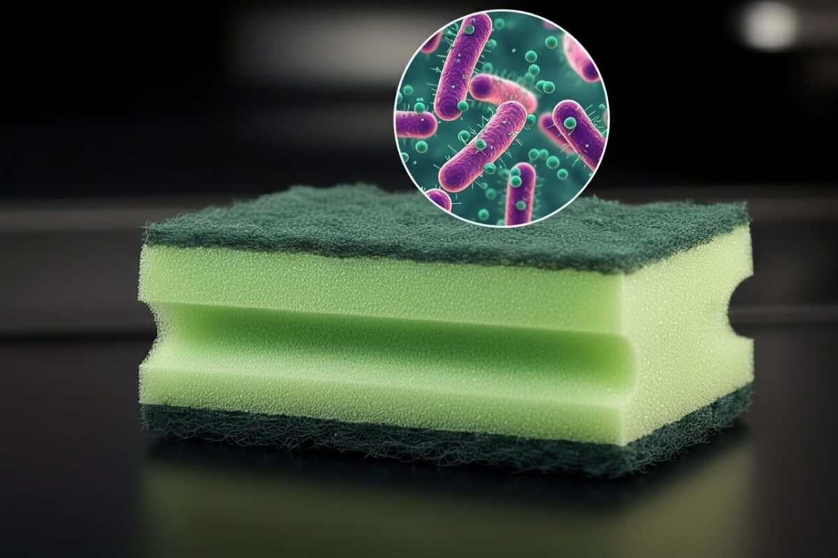 Spugna, tanti batteri